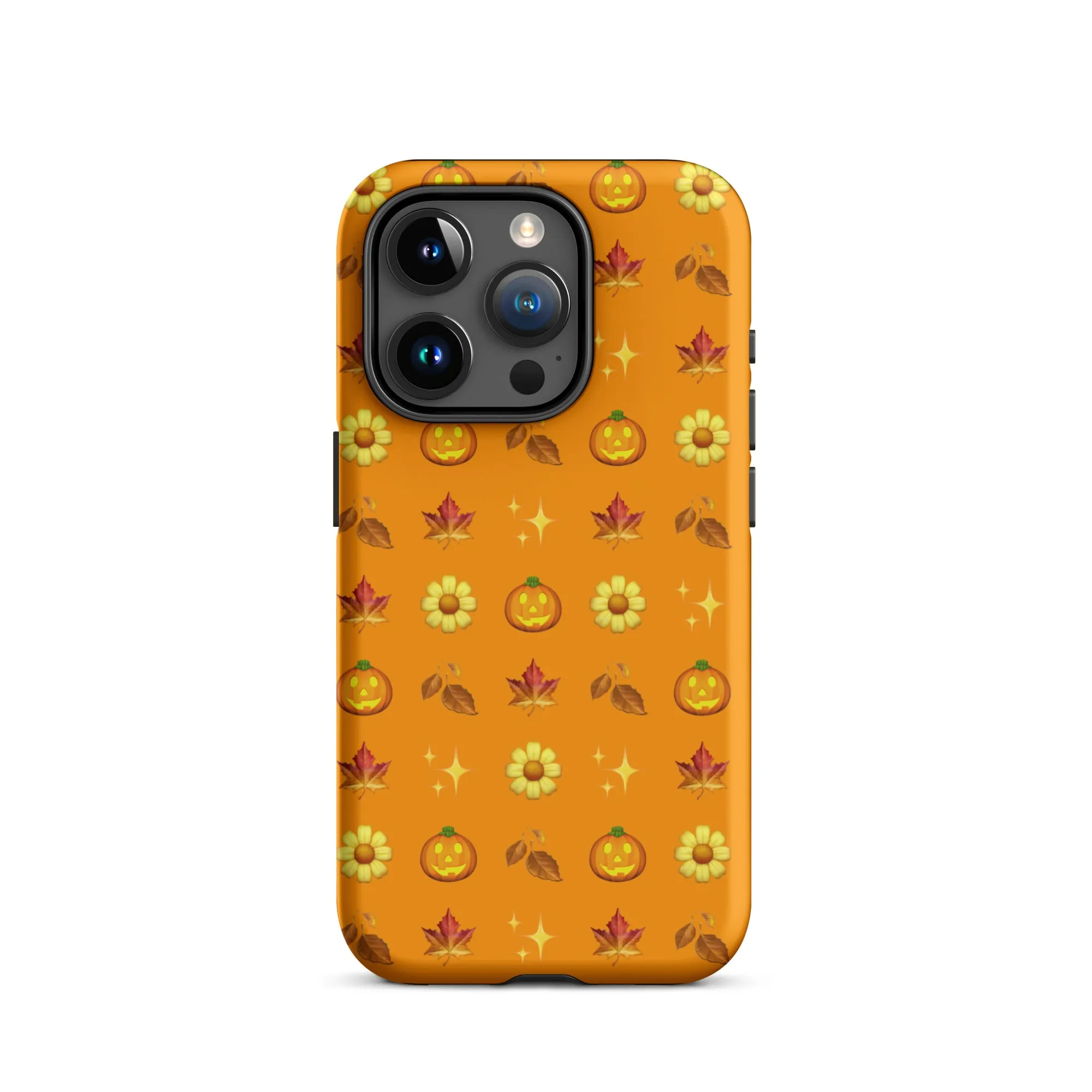 Autumn fall pattern iPhone case